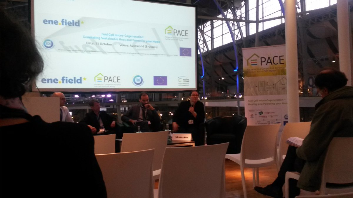 COGENEurope's tweet photo. #enefield #PACEmCHP Press Conference ahead of event on Fuel Cell Micro-Cogeneration #EURegionsWeek https://t.co/x41w4JPApN