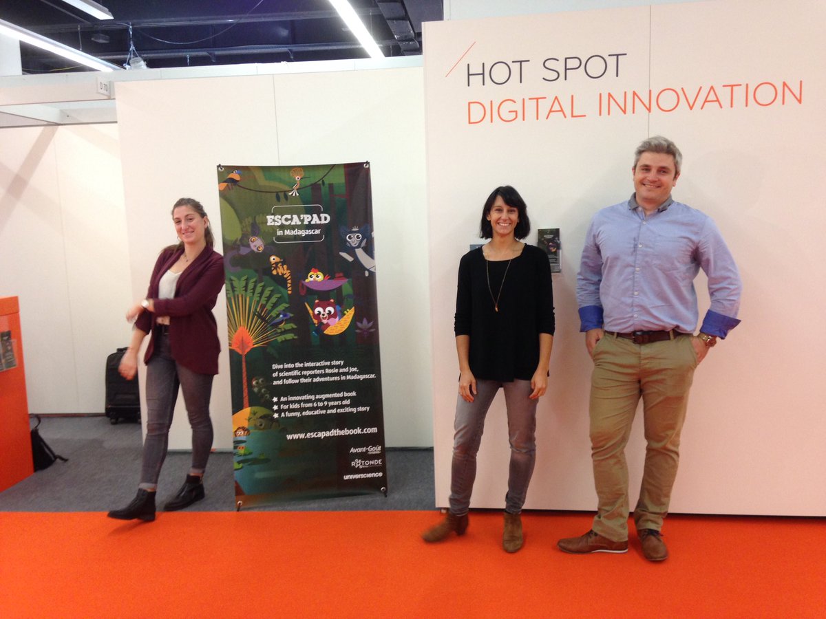 escapadthebook's tweet photo. Here we are! hot spot digital innovation #fdm17 Frankfurter Buchmesse / international book Fair https://t.co/KJwmJnzLkG