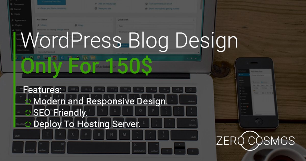 ZeroGravityDev's tweet image. #WordPress blog design and development based on the best themes and templates.

zerocosmos.com