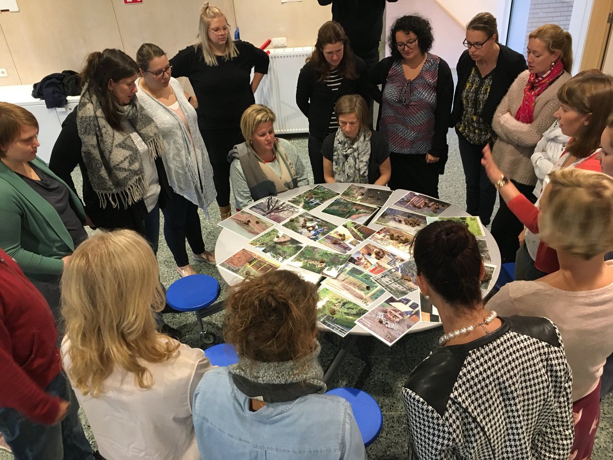 #pedagogischestudiedag #nadenken over invulling #speelplaats <a href="/BSGOHetLaerhof/">GO! Het Laerhof</a>