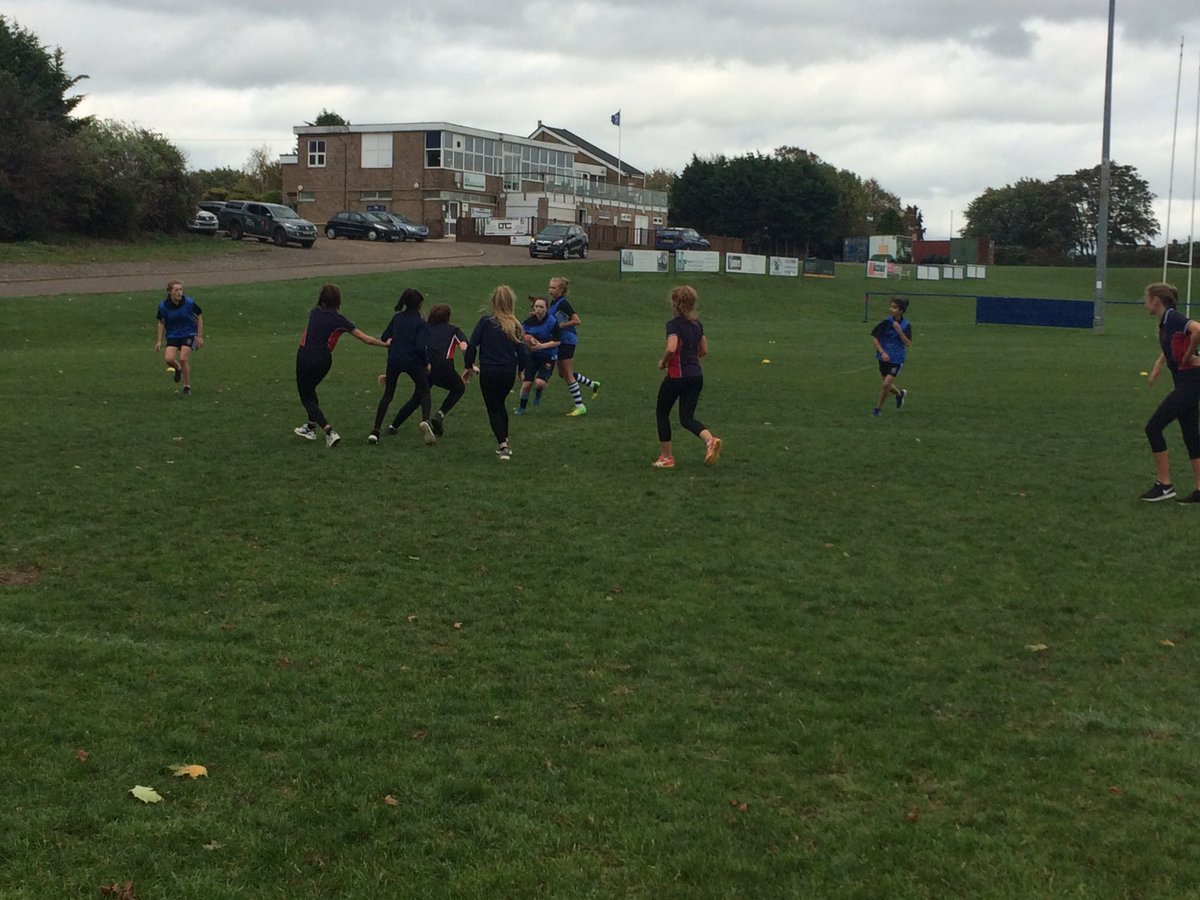 Southfield year 9 and 10 putting in the tackles! Great afternoon at the rugby festival. Thank you Crc Northants