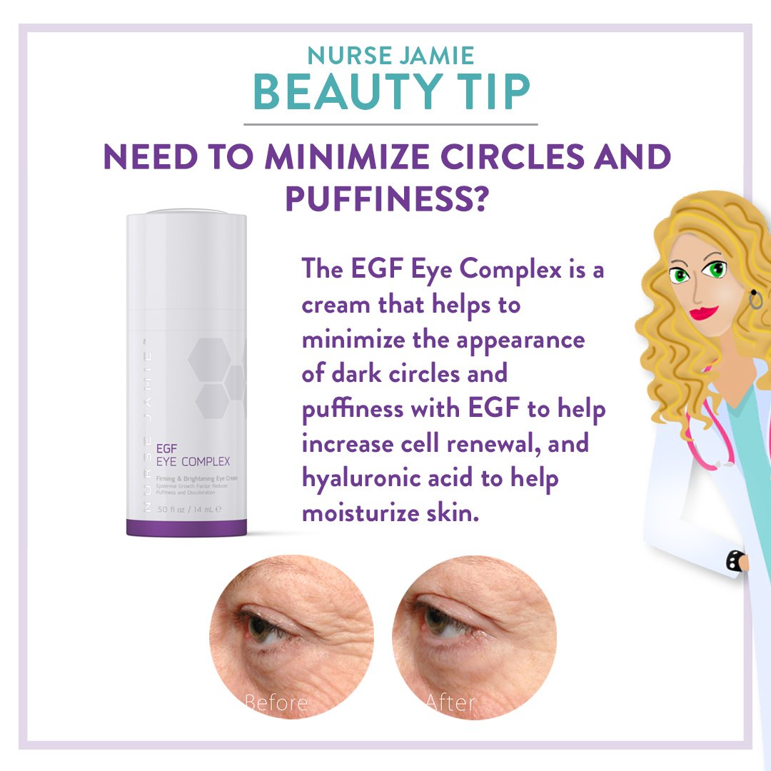 NurseJamieLA's tweet photo. #NurseJamie's #EGF #EyeComplex helps to tighten & firm the #eye area over time for the "ultimate eye lift" 💖 https://t.co/6HN2NvBDyR https://t.co/SjPoh6llX4
