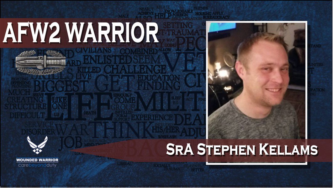 AFW2's tweet photo. #AFW2_warriorwednesday SrA Stephen Kellams #TACP #combatactionbadge recipient. Go to https://t.co/X8DpfpTYsf to read the whole story. https://t.co/6fjqj86yEr