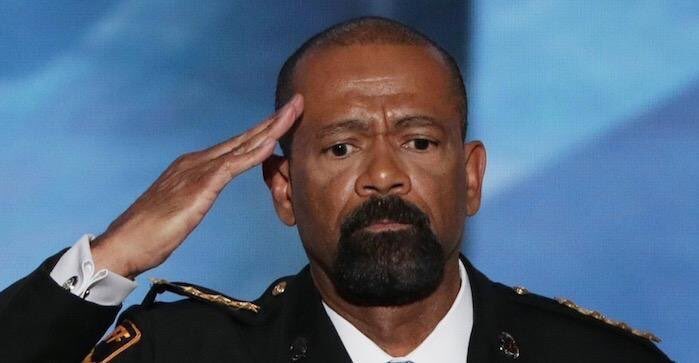 SheriffClarke's tweet image. NFL having to write out how players conduct themselves during the anthem is HILARIOUS. I learned how to honor the flag in GRADE SCHOOL #MAGA