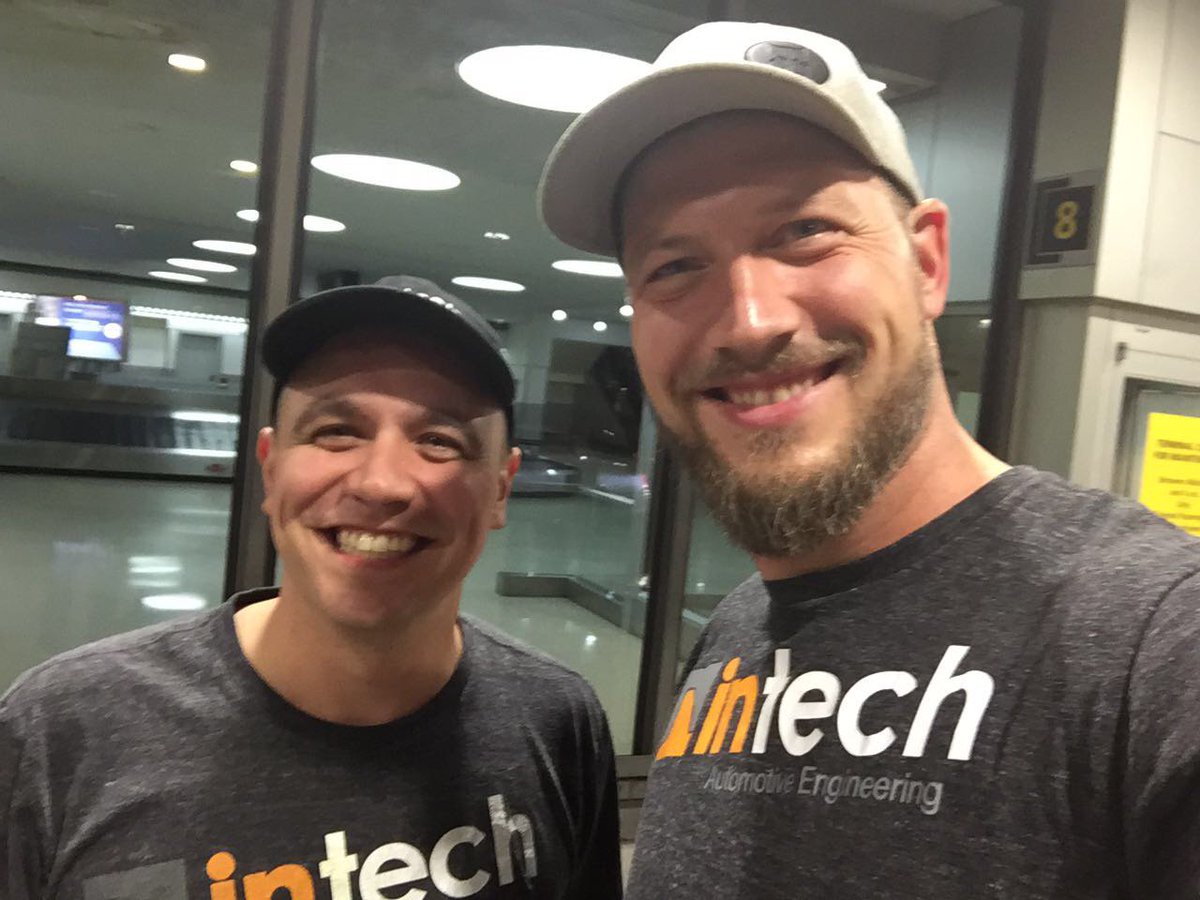 intechusa's tweet photo. If you see these two guys in the airport, New York bound, just give them a high five. Stay tuned for some exciting news! #intechorange https://t.co/yN4SKj4ZF5