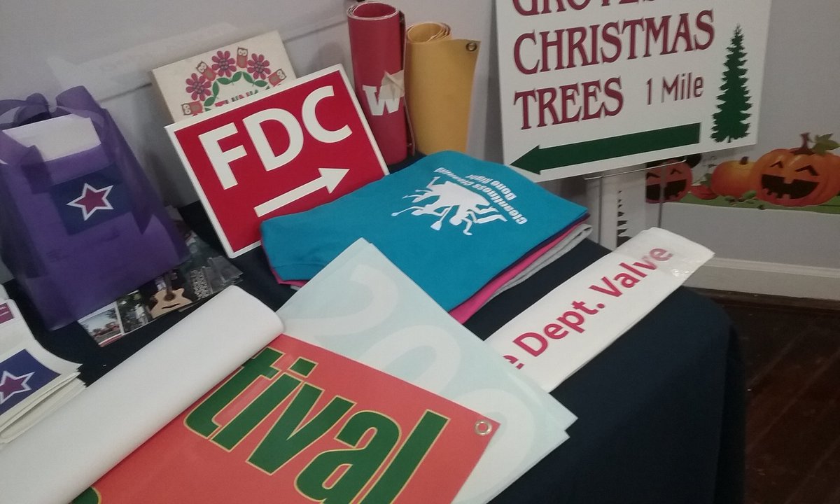 Signs banners t-shirts decals and more