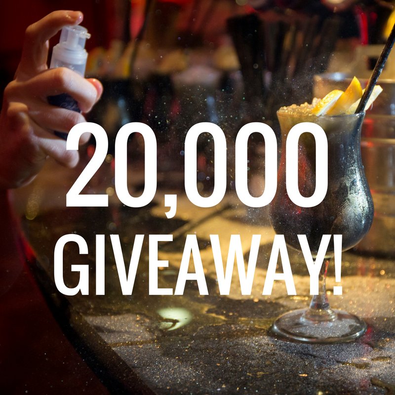We just hit 20k fans! This calls for celebration! For anyone who RTs, we'll enter you into a draw to win a bottle &amp; set of glasses! #gin