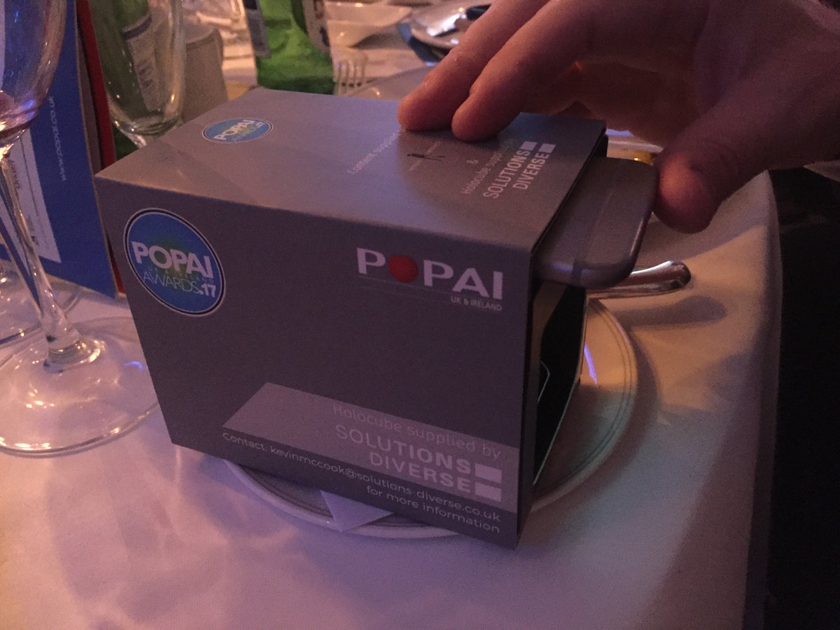 VPHOLOGRAM's tweet image. Event coming up? Need gift bags? Look no further… we can provide mobile holograms like we did at the POPAI Awards: virtualpresence.co/projects/popai…