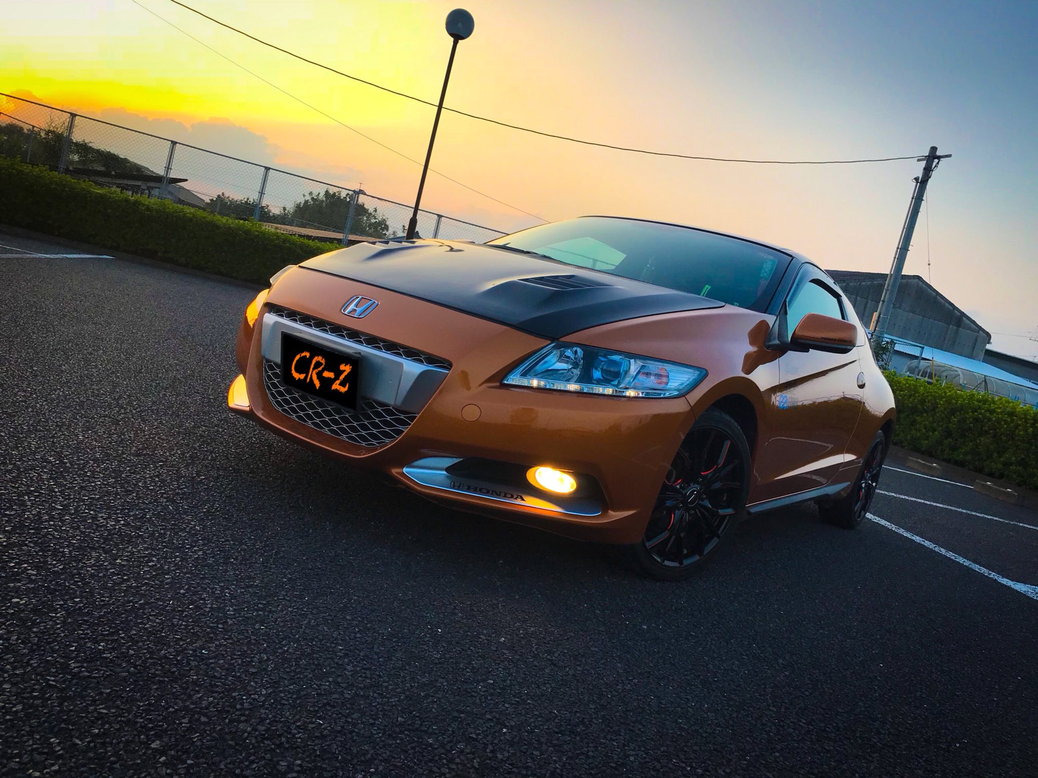 ぽぽぽんた Cr Z Honda Cr Z オレンジかっこよい ポンタ号 オレンジ 車好きな人rt かっこいいと思ったらrt