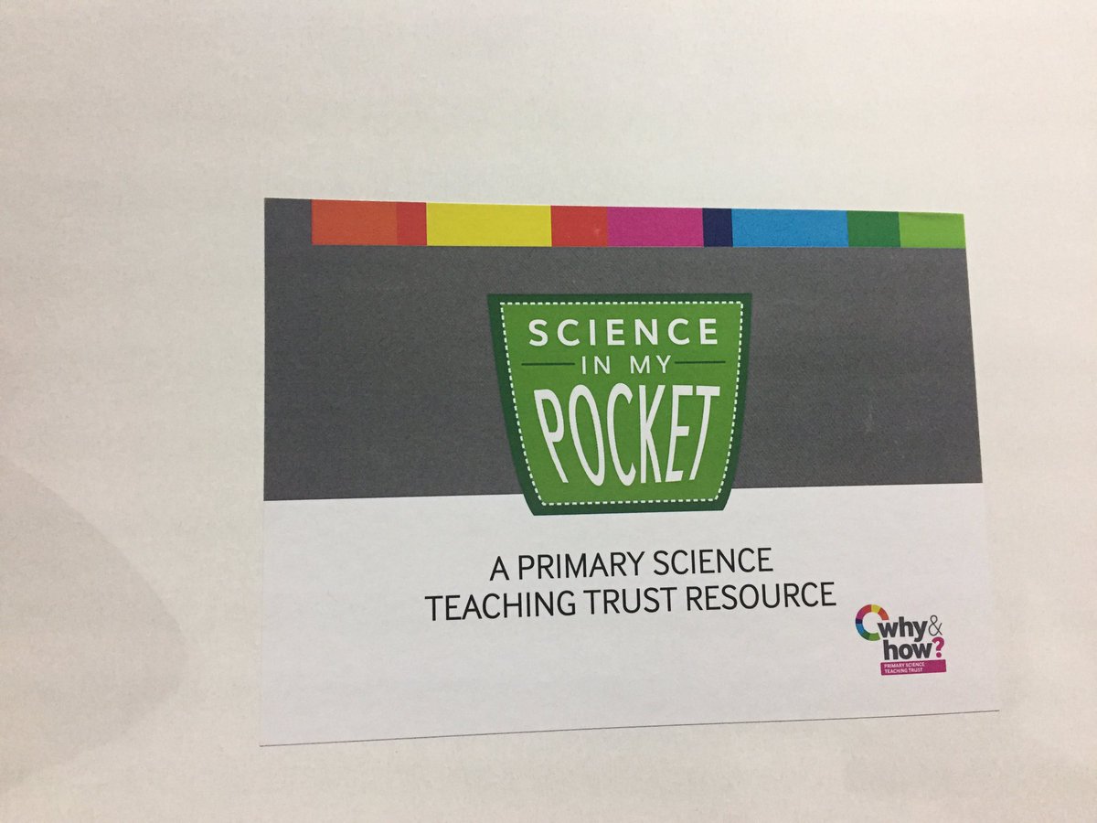 ddoherty684's tweet photo. 'Science in my pocket' to end the day, the wonderful Nina Spilsbury &amp; Michele Grimshaw. Watch out for this resource👍@pstt_whyhow https://t.co/93DlK8Kgya