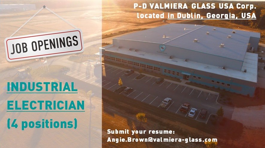 Valmiera Glass Group On Twitter Jobs Share 4 Industrial