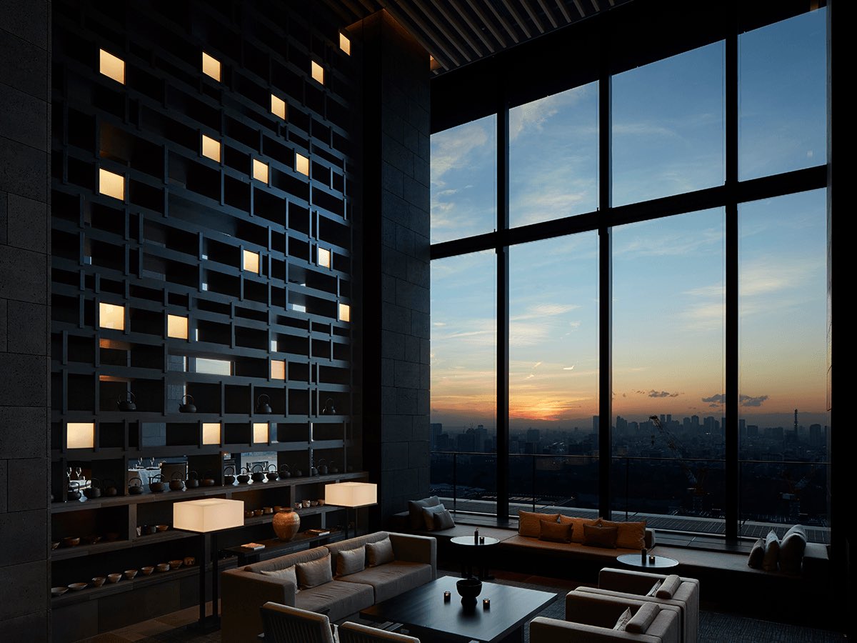 AzraaiAzuha's tweet photo. Aman Tokyo, the capital’s most luxurious & expensive hotel. A night stay will set you 100,000¥ for the cheapest room. 🏨
#lifebucketlist https://t.co/K34VOUHsex