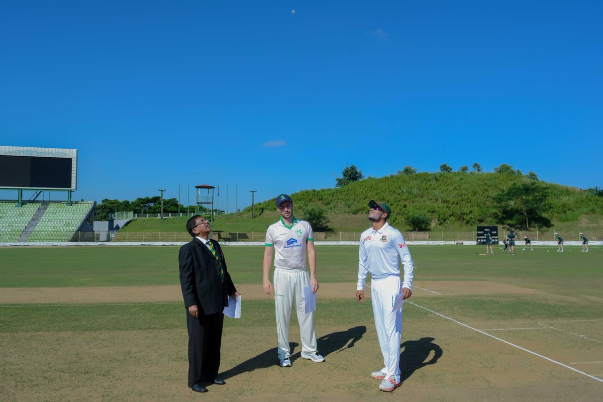 Good Day-1 against <a href="/Irelandcricket/">Under construction</a> 'A'.We have successfully executed our plans today.Hopefully,we will be able to do it rest of the days too