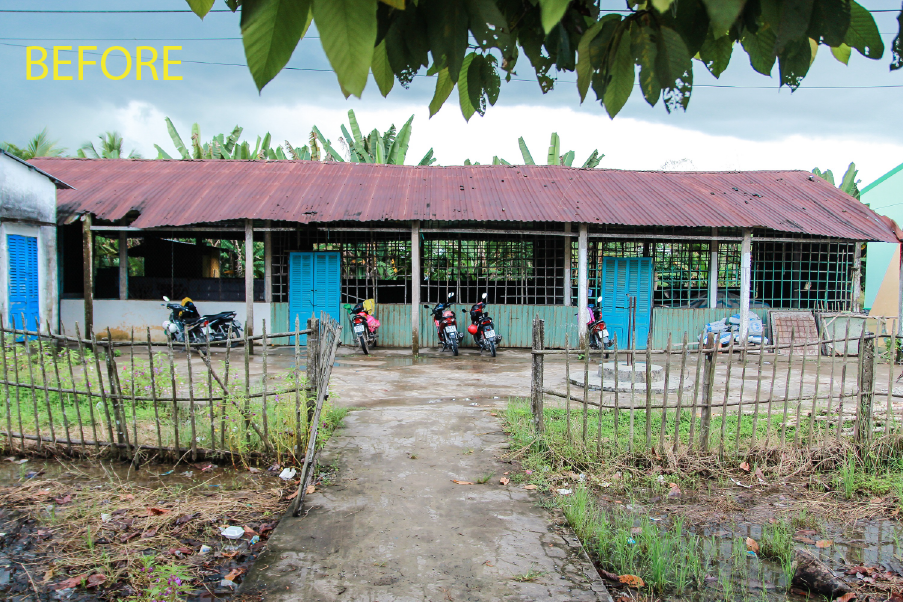 saigonchildren's tweet photo. Tan Long Kindergarten, co-sponsored by @CreditSuisse and @BASF - before and after. 
#saigonchildren #goodcause #friendlylearningenvironment https://t.co/9M9uOtEXIb