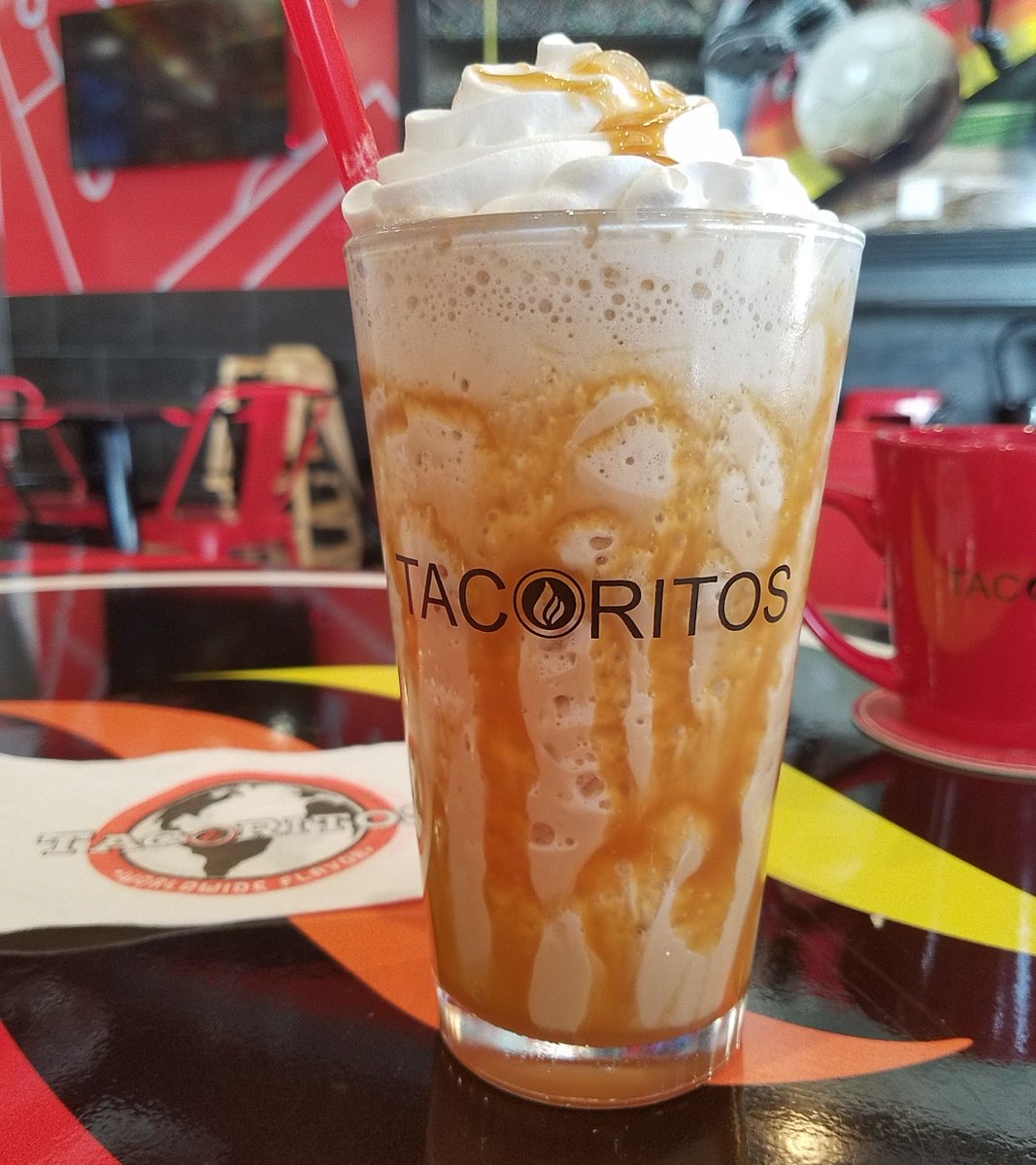 SAFlames's tweet photo. Chorizo &amp; Egg #Breakfast #Tacos only $1 today until 11am! Grab a Frappe or some #coffee while you're here. https://t.co/qHU6AMpSZp