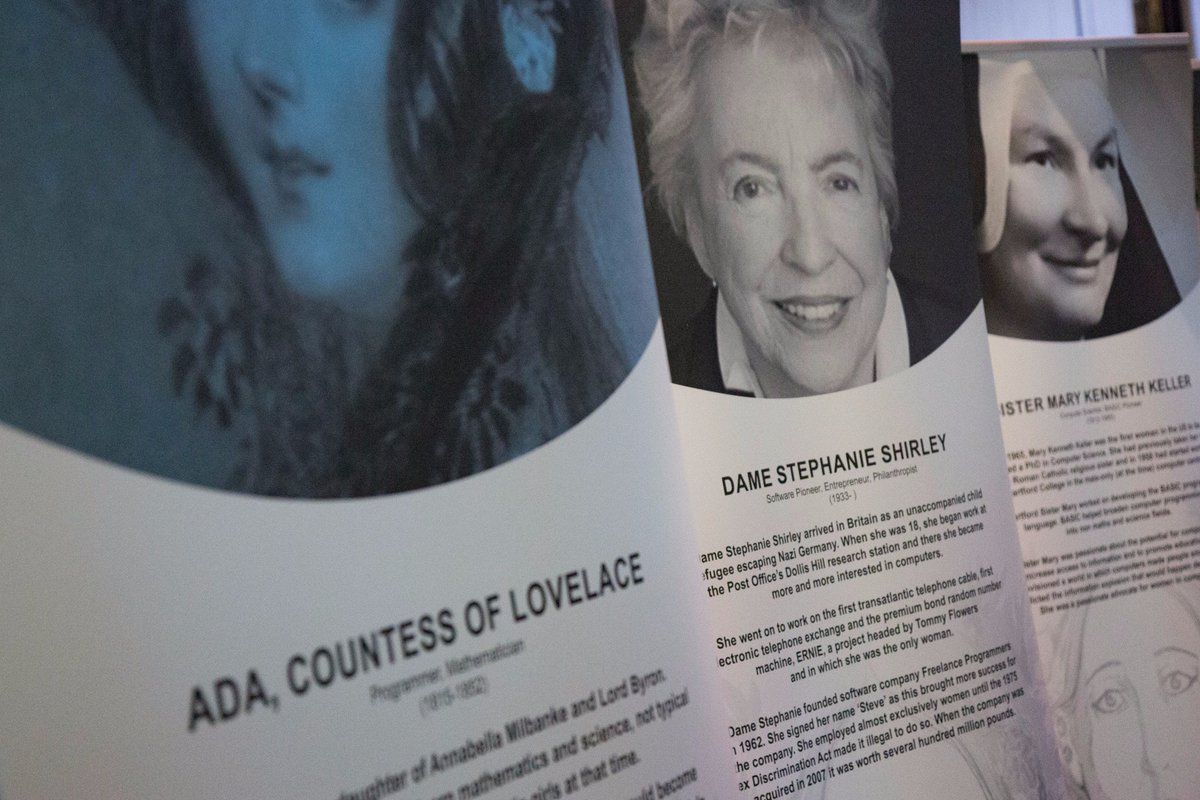 computermuseum's tweet image. We&apos;re preparing for our big #ALD17 #AdaLovelaceDay event tomorrow when we welcome 100+ girls to meet #womeninSTEM #womenintech @AdaTheShow