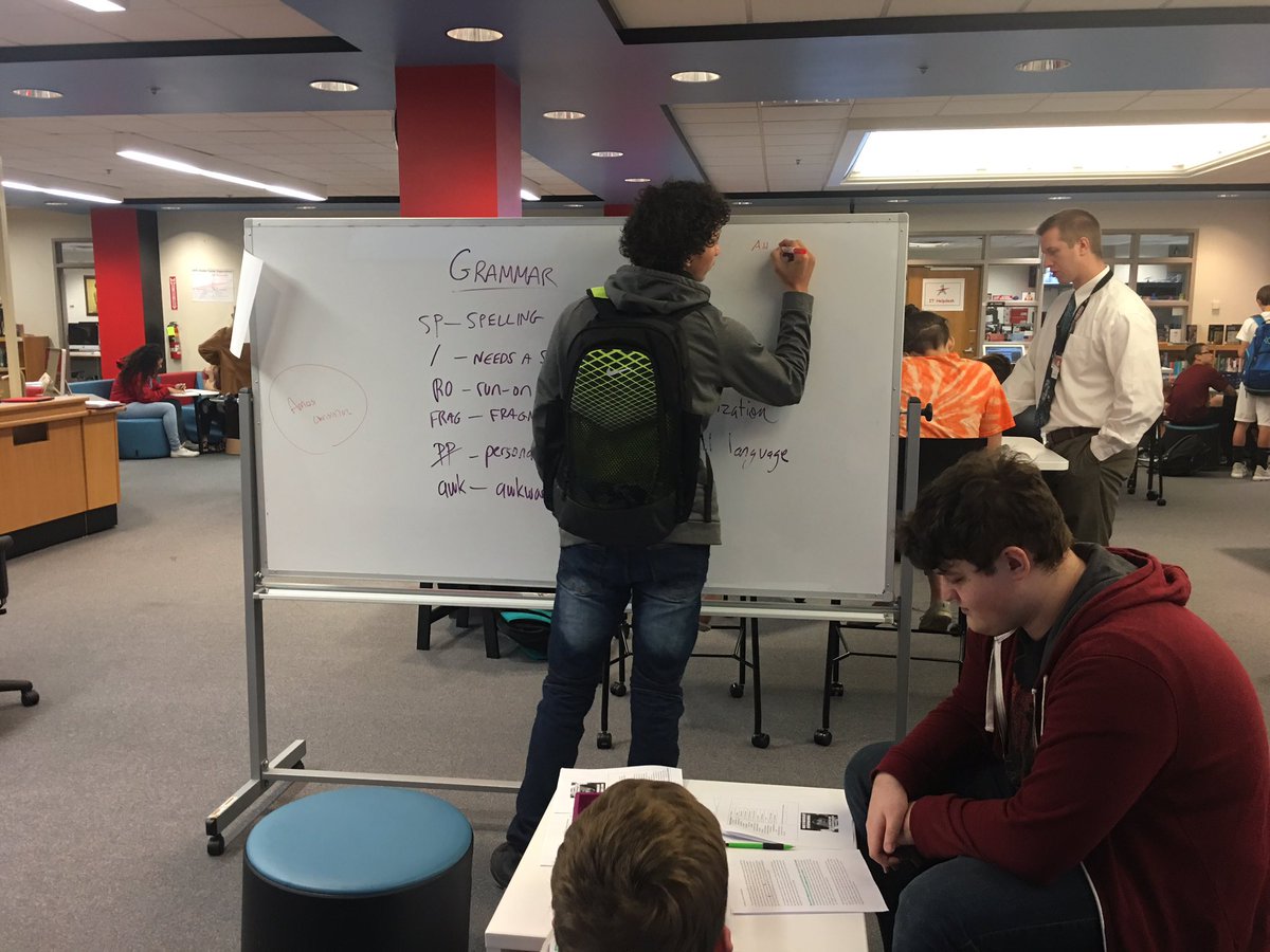 Dr_Oberhauser's tweet photo. Students hard at work in the Media Center. #LoveWhereYouLearn https://t.co/NEeRgjqWYe
