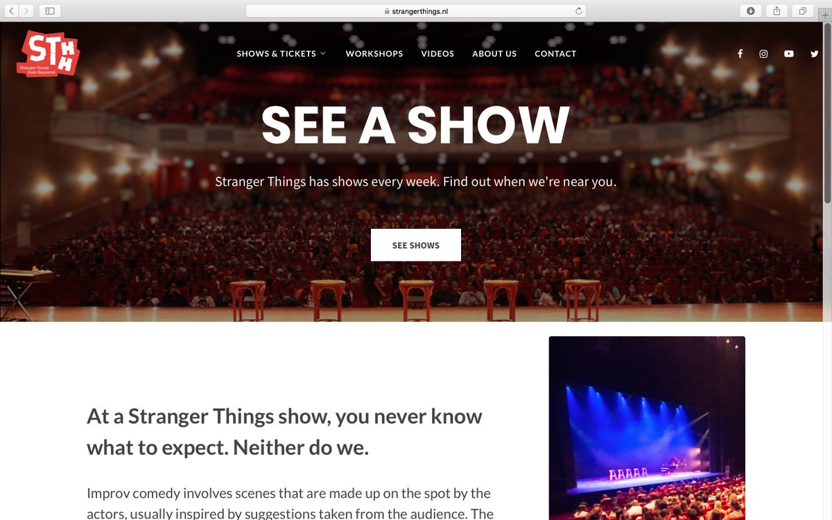 In preparation for our video releases, we now have a brand new website! #improv #comedy #groningen