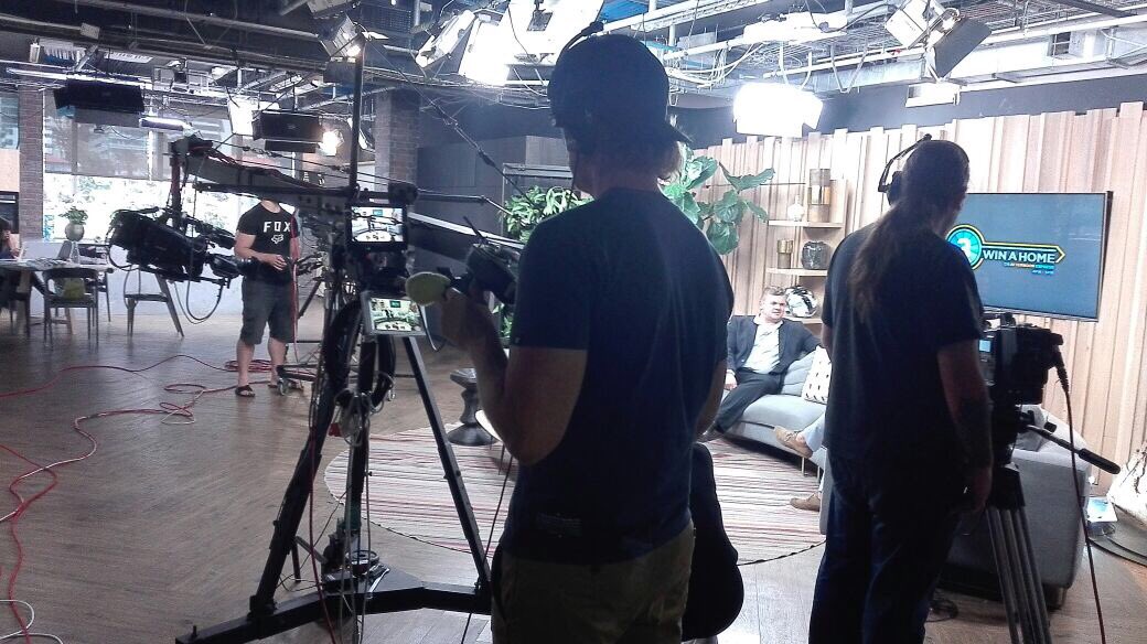 Our very own David Britz doing a recording with <a href="/propertysa/">Private Property</a> #WinAHome on <a href="/SABC3/">S3</a> #msp #sabc3 #teamorange #success #property