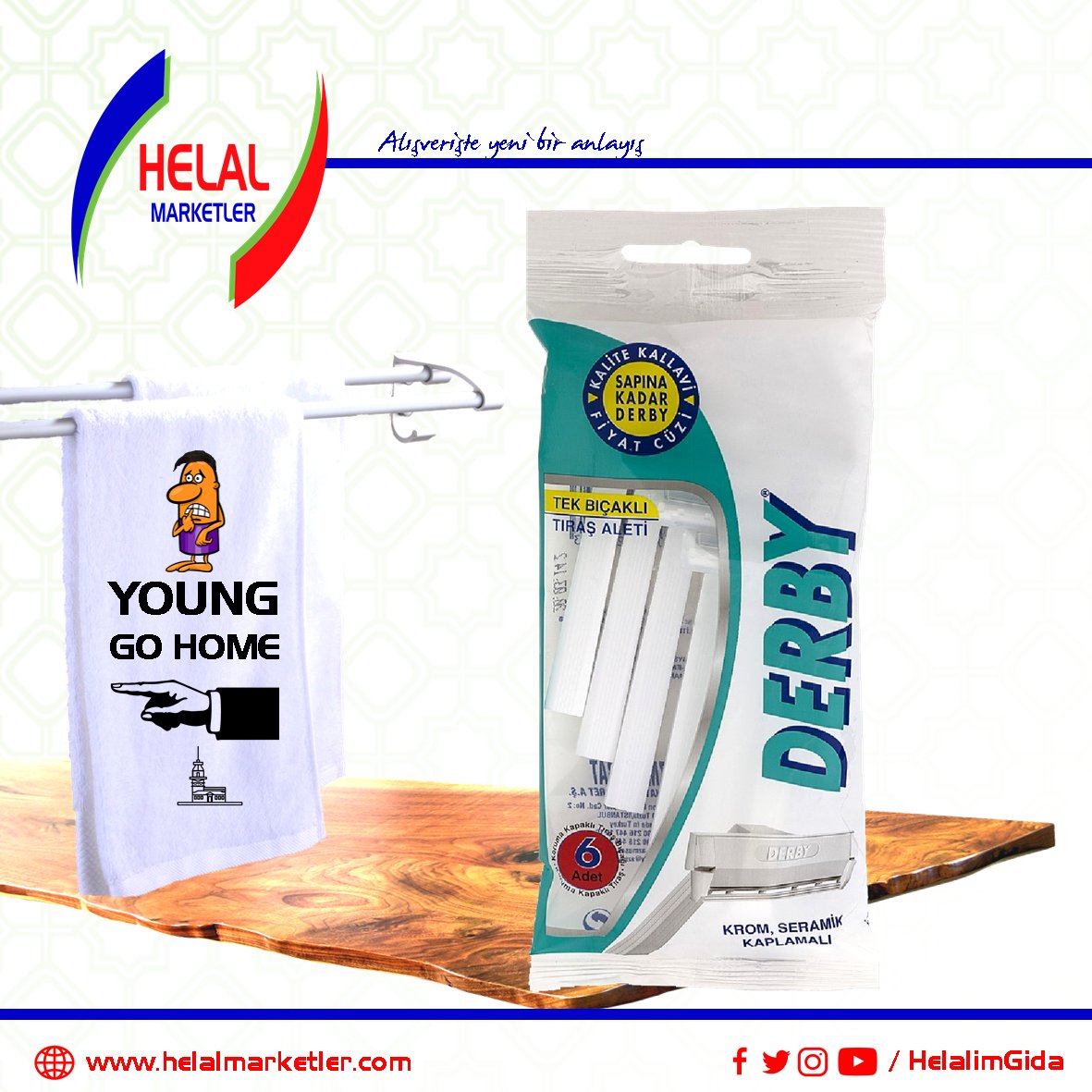 HelalimGida's tweet photo. Sapına kadar Derby😎
Havlu bize biraz garip geldi😂😂😂

#HelalMarketler #Pr #Marketing #Derby #Razor
⬇⬇⬇
#İstanbul #😎 #Ödlek #Young #GoHome #😂 https://t.co/W2htvoZ8Mv