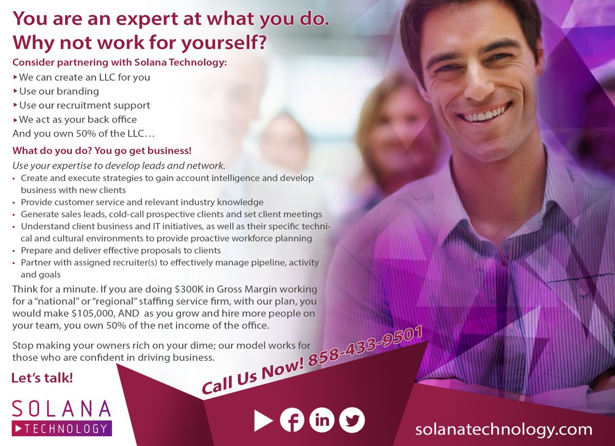 solanatechno's tweet image. Generate sales lead as you grow your business with us! Be our PARTNER. #solanatechnology @solanatechno
