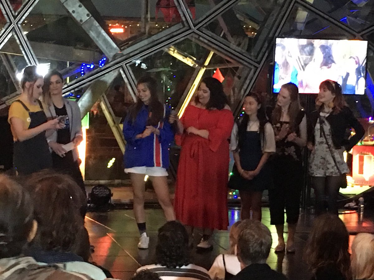 Mustangs, Matilda's and ABCME celebrating their series launch at Fed Square