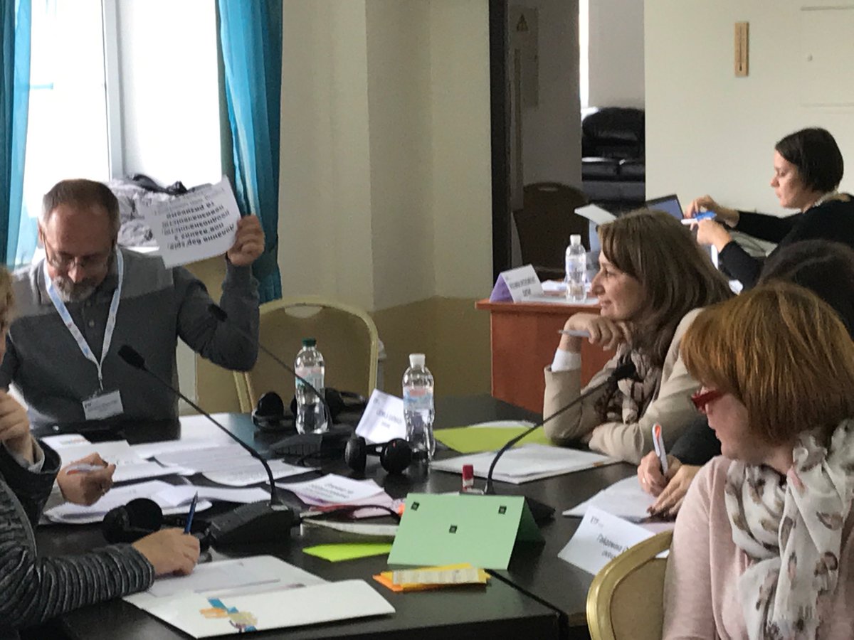 OlenaBekh's tweet photo. Linking #EntreComp competence areas in #Ukraine with #LearningOutcomes for #NewUkrSchool #EducationStandard! #ETF workshop in Irpin:) https://t.co/oqC4SHWgQV