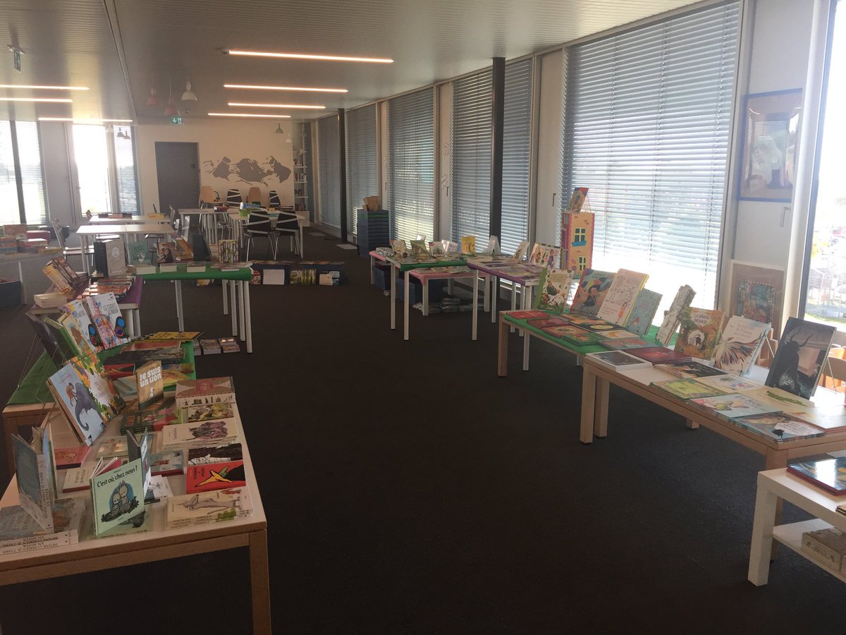 The French Book Fair is open!! La foire des livres est ouverte! <a href="/GWASwitzerland/">GEMS World Academy Switzerland</a>