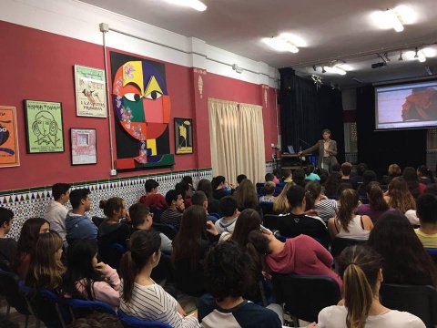 Charlas en los colegios de Marbella, San Pedro de Alcántara e Istán: manosunidas.org/delegacion/mal…