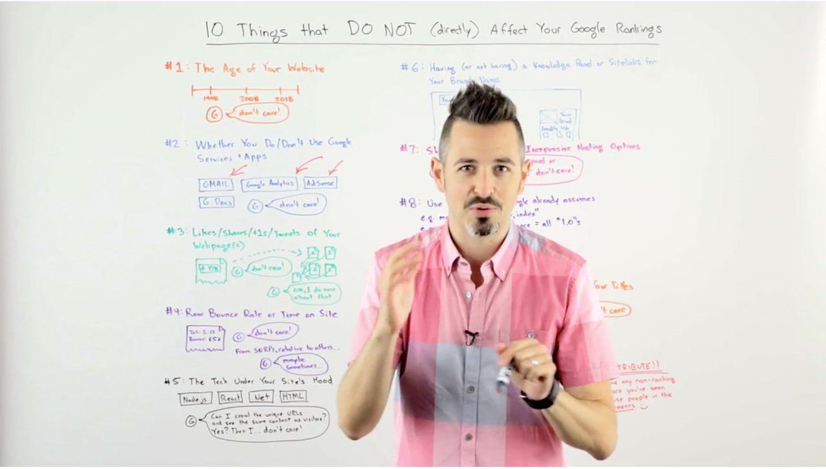 climbingtrees10's tweet photo. Some really handy tips for 10 things that DON'T affect your rankings #digitalmarketing #seo https://t.co/OR3H3Gko3z https://t.co/F1pIU6fcTO