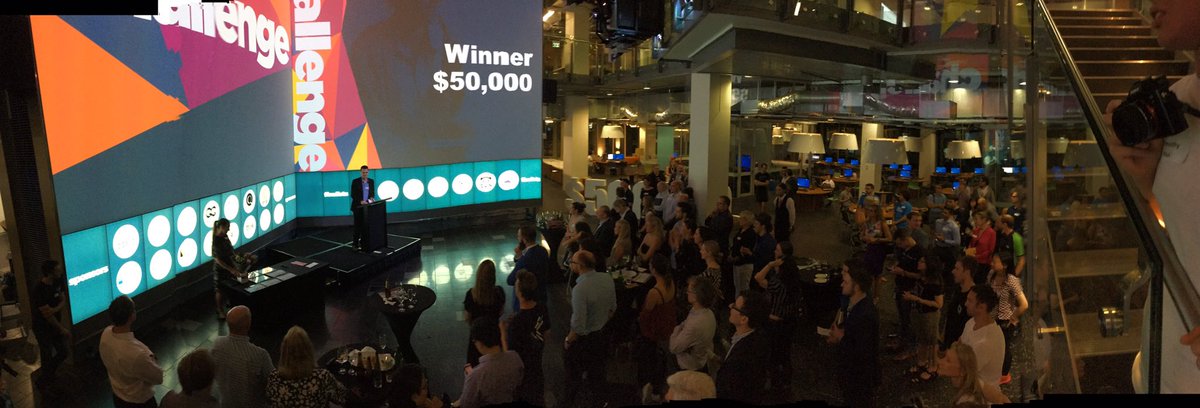 CausewayInno's tweet photo. Excellent pitches today at #qutchallenge congrats to all: top 3 @popgunlabs, Une Piece & @creativelysqrd lots of talent at QUT @qutbluebox https://t.co/gDUyfILoj0