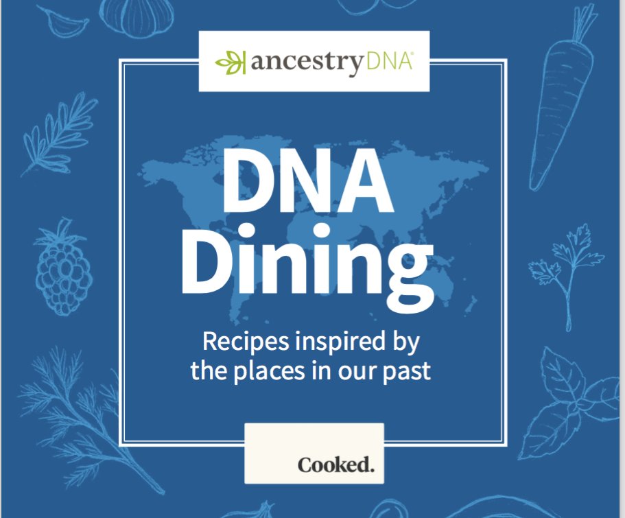 AncestryUK's tweet photo. Need some #dinnerinspiration? Download our #DNAdining recipe e-book for free at: https://t.co/al1X6Id5Gb https://t.co/plRKEuLlnD