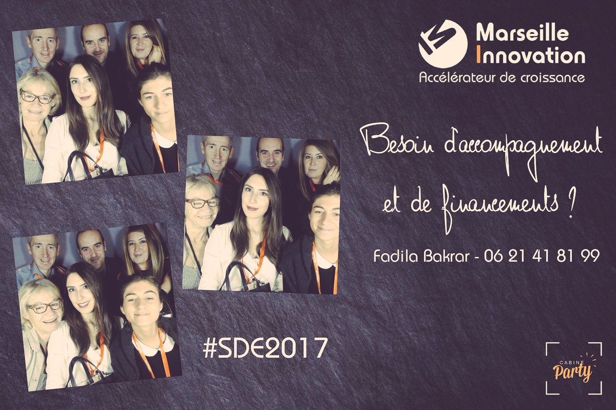🚩🚩Venez immortaliser votre venue au @SDEntrepreneurs grâce à <a href="/Cabine_Party/">Cabine CParty</a> comme nous ! 📸 <a href="/marseilleinnov/">Marseille Innovation</a> @AMFrenchTech