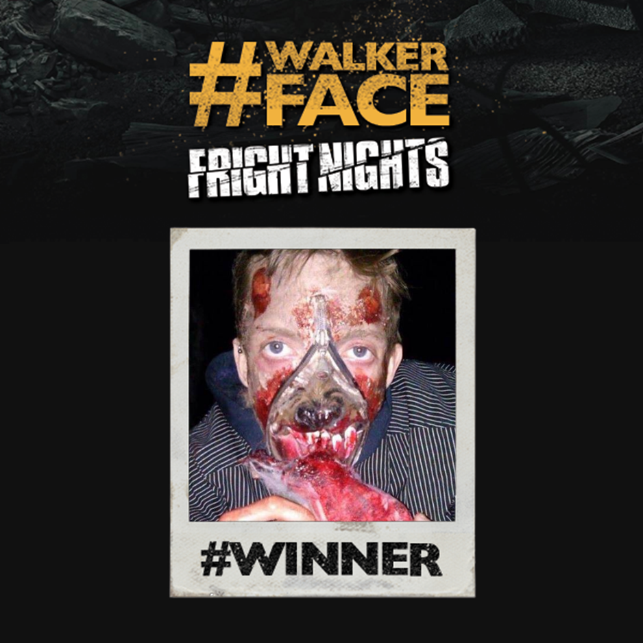 THORPEPARK's tweet photo. Congrats @craigybabydavis - you've won 2 tix to the 100th ep of The Walking Dead!
For your chance to win, tweet us with your #WalkerFace! https://t.co/zuknXKk7se