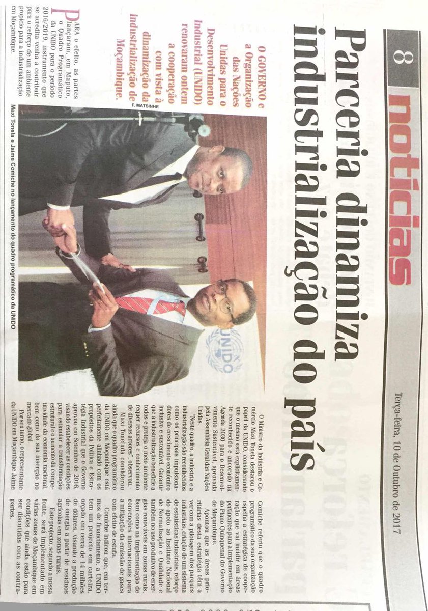 UNIDO Mozambique tweet media
