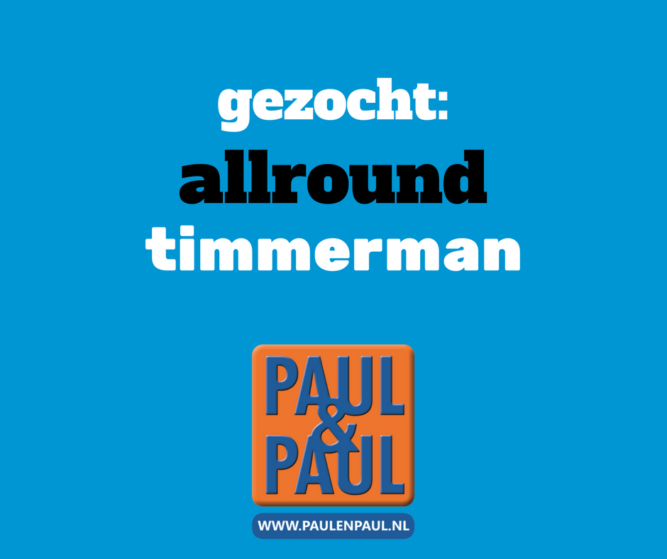 Kom jij ons team versterken?
paulenpaul.nl/vacature-kozij…