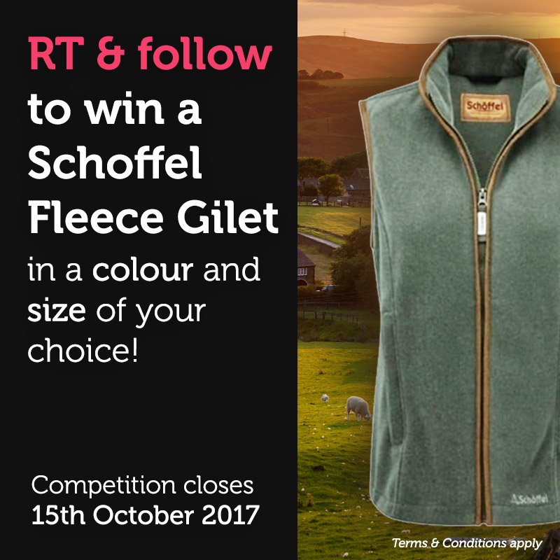 RuralInsurance's tweet image. RT &amp;amp; FOLLOW for a chance to #WIN a Schoffel Fleece Gilet worth £129! T's &amp;amp; C's apply bit.ly/2goKzRb