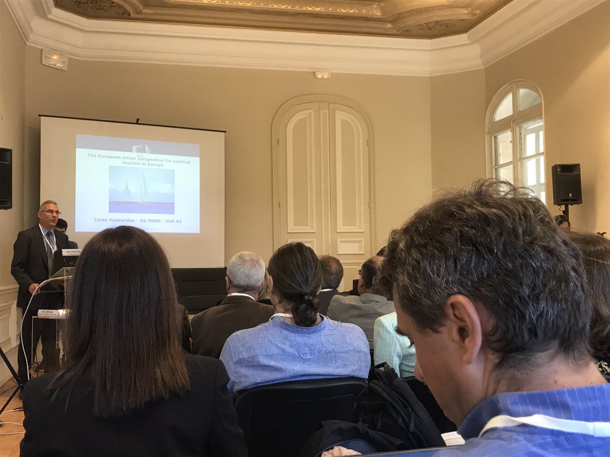 IMC_CPMR's tweet image. @EU_MARE stressing issues and challenges for yachting sector in Med #CleanBoats #Recycling #SafetyRulesForYachts #SmartMarinas #MEDyachting