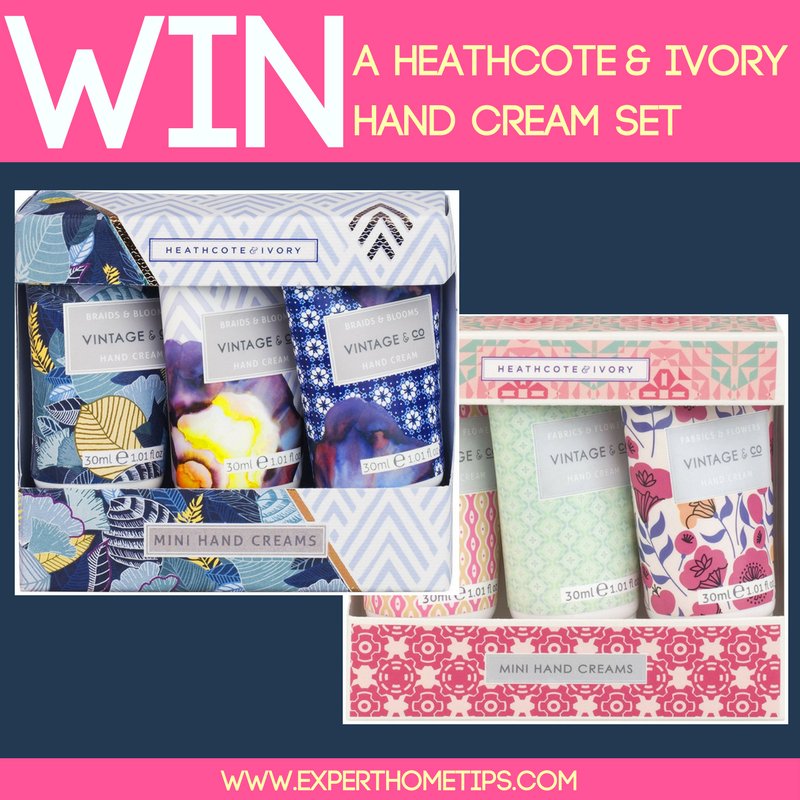 ExpertHomeTips's tweet photo. We have 30 Heathcote &amp; Ivory Hand Cream Gift Sets to give away!💝
💙RT &amp; FOLLOW if you want one!💙
>> https://t.co/VweXEgCYVv
#winitwednesday https://t.co/KIgi0uFCdP