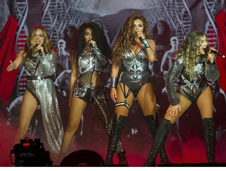 coffelait's tweet photo. I'm so proud of my beautiful girls 😭❤ @LittleMix @FifthHarmony #GloryDaysUKTour #PSATourMexicoCity #girlpower @LaurenJauregui https://t.co/6GaGgpBt8i