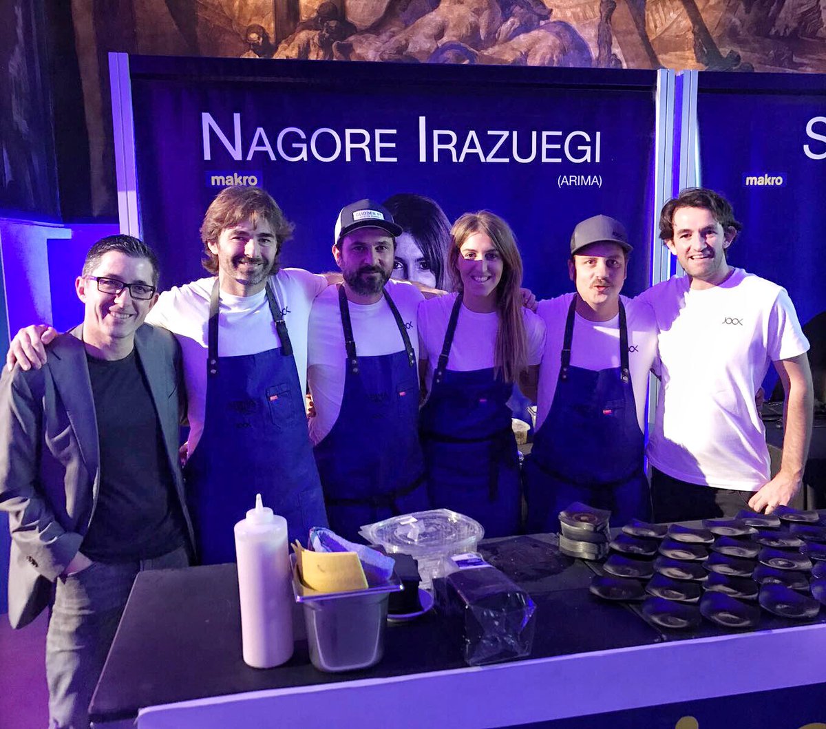 Contentos de haber estado con nuestra amiga Nagore de ArimaMadrid!!