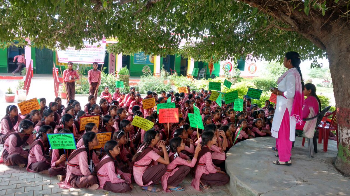 #Muskaan #International Girl Child day # Sorts of activities <a href="/ActionAidIndia/">ActionAid Association</a> <a href="/Beti/">Dany Aguilar</a> zindabad <a href="/UNICEFIndia/">UNICEF India</a>