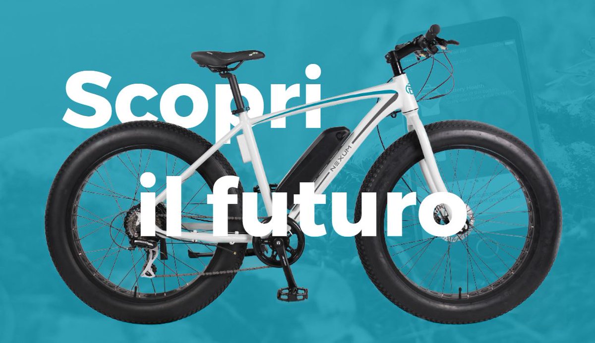 NEXUMbike's tweet photo. Prova le prime #ebike #connesse in Italia al #BikeShopTest Bologna, 14-15 Ottobre!
Prenotati https://t.co/2M6cWaIJ80
https://t.co/2M6cWaIJ80 https://t.co/S7WSIjTvEk