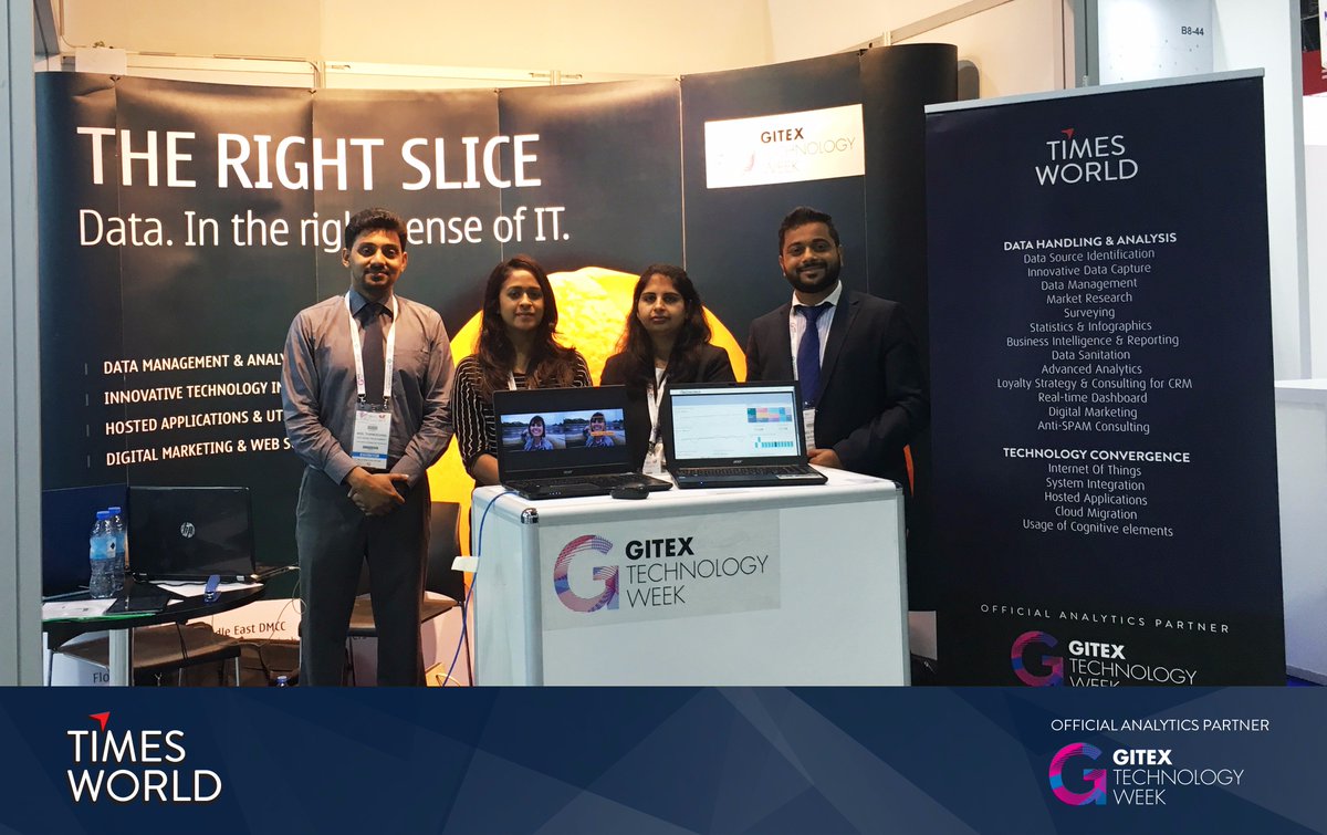 Timesworld_Tech's tweet photo. We are proud to be associated as the Official Analytics Partner of @GITEXTechWeek for consecutive 5th year.#Timesworld https://t.co/ZLGlF0Dc9T
