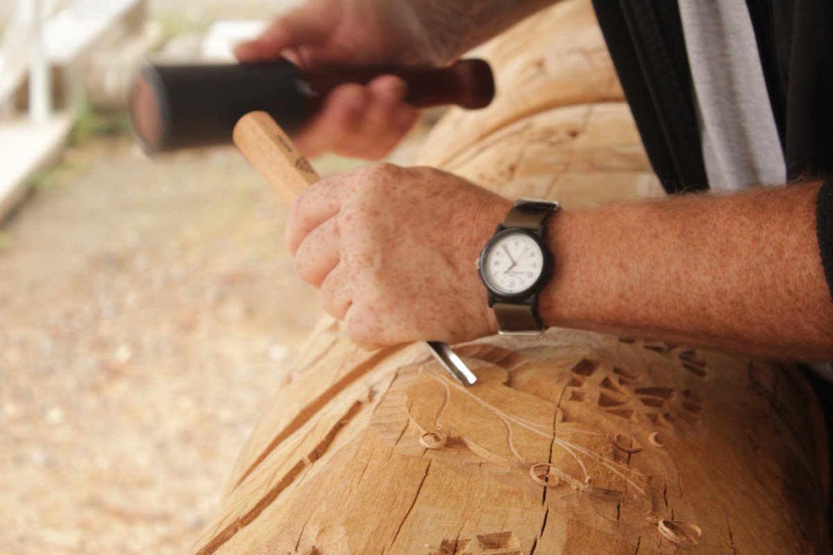 MattLarsenDaw's tweet photo. Follow the story of the creation of the 11 #TreeCharter Legacy Poles this #GrownInBritainWeek #woodforgood https://t.co/ybXXB61T1o https://t.co/wpe39ckjYh