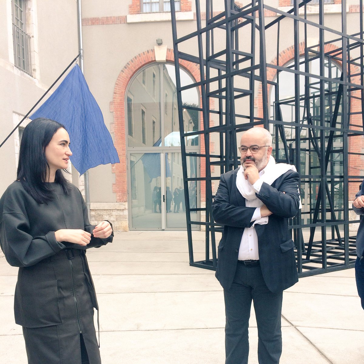 Domus (@domusweb) on Twitter photo Frida Escobedo's sculpture in the courtyard of the <a href="/FracCentre/">Frac Centre-Val de Loire</a> @OrleansMetropol #BAO1 will be soon part of the collection Frida Escobedo's sculpture in the courtyard of the <a href="/FracCentre/">Frac Centre-Val de Loire</a> @OrleansMetropol #BAO1 will be soon part of the collection