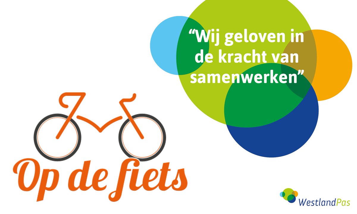 Op de Fiets is één van de deelnemers van de WestlandPas.
Ook deelnemen? Bedenk een eenmalige of meer structurele actie(s). #lokaalondernemen