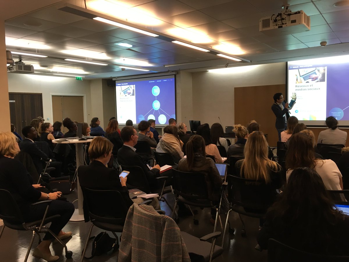 Nous étions chez @suezFR pour présenter <a href="/Didask/">Didask</a> et aborder la montée en #competences réelles des collaborateurs. #RH Merci <a href="/anne_vonbank/">Anne*</a> !