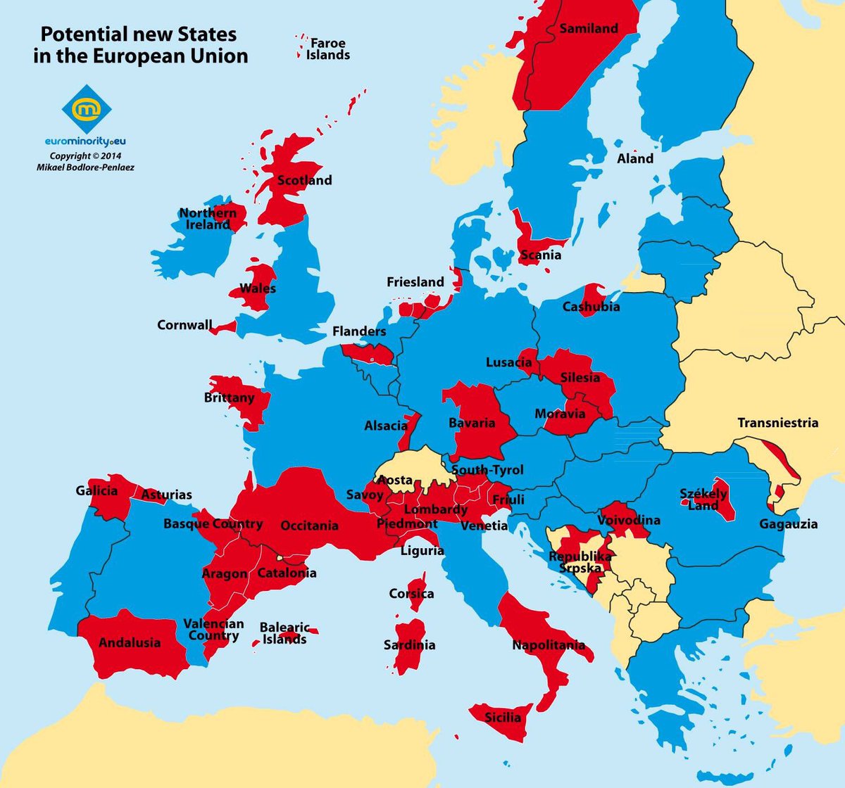Ronan Le Flécher on Twitter: "CARTE La #Catalogne, l'# ...
