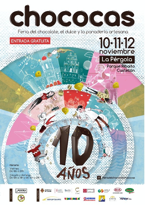 agenciarespira's tweet photo. ¡Aquí tenéis el cartel de #Chococas! Apuntad los días 10, 11 y 12 de noviembre ¡porque esta edición va a ser memorable! ;) #RespiraSeInspira https://t.co/5q98j9e2UM